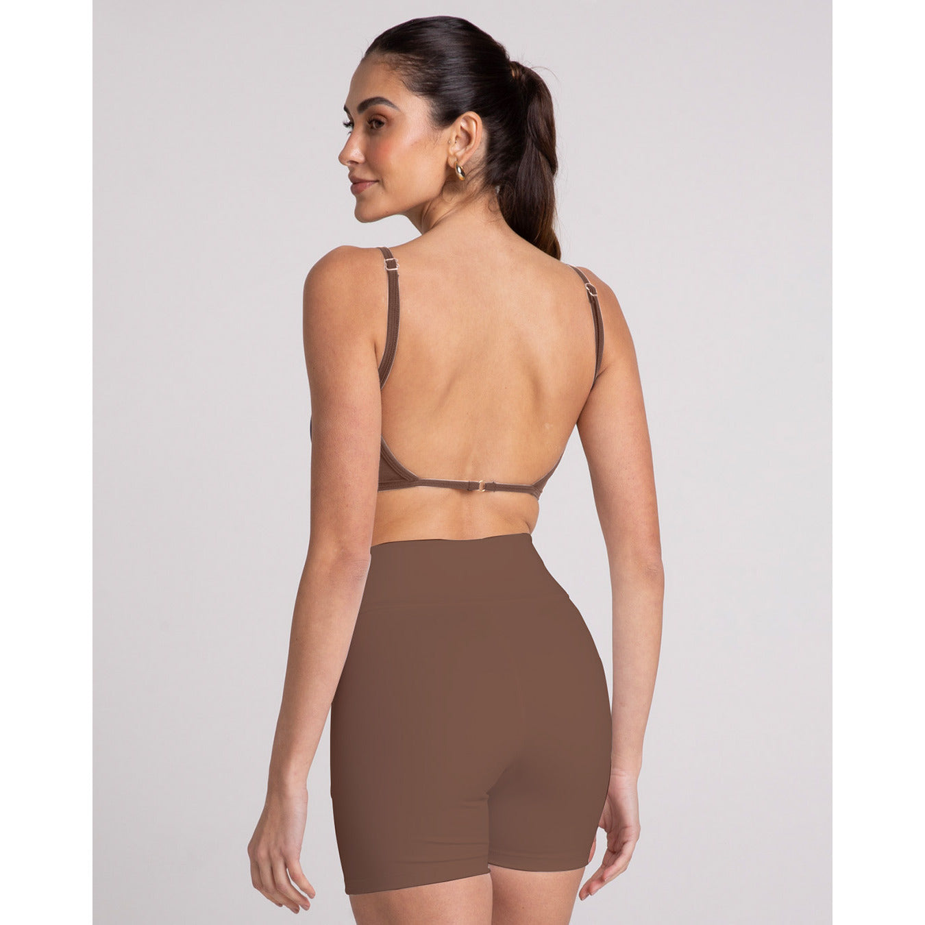 Bermuda Ciclista Marrone