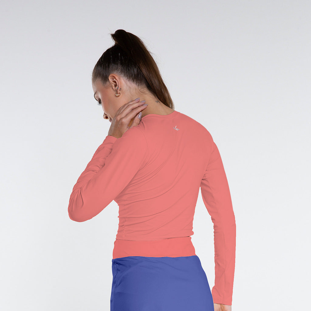 Cropped Fem Manga Longa Rambla