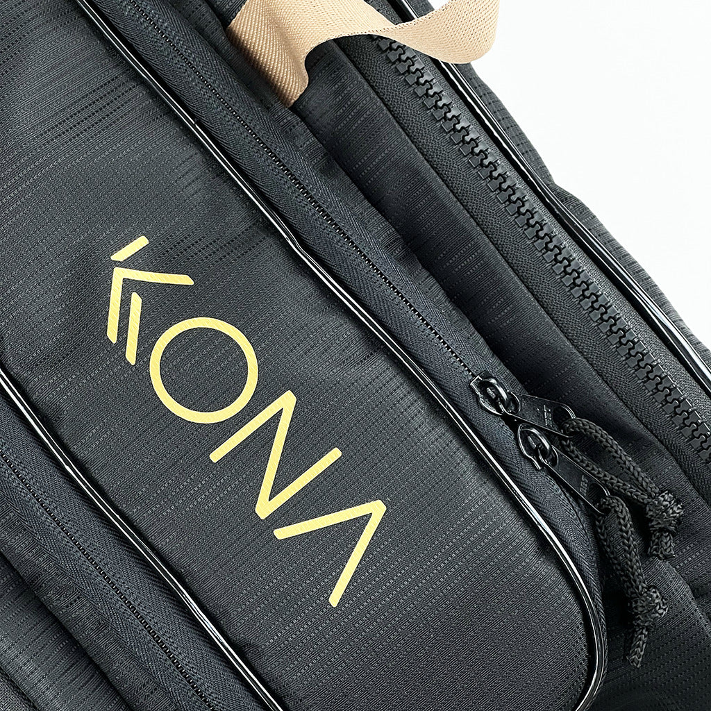 Raqueteira Basic Média Preto/Dourado