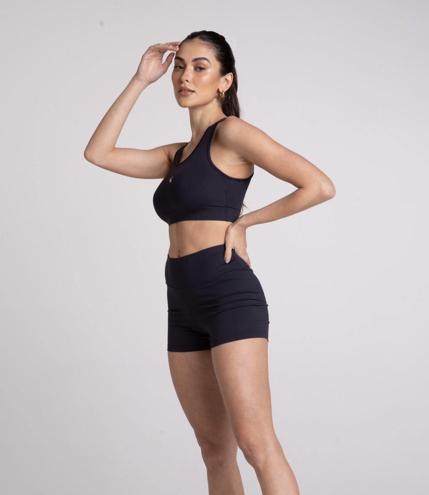 Top Nadador Fem Preto