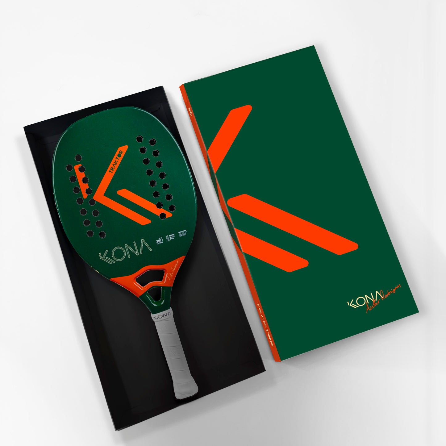 Raquete Beach Tennis Traktor Orange 2025 - Airton Rodrigues
