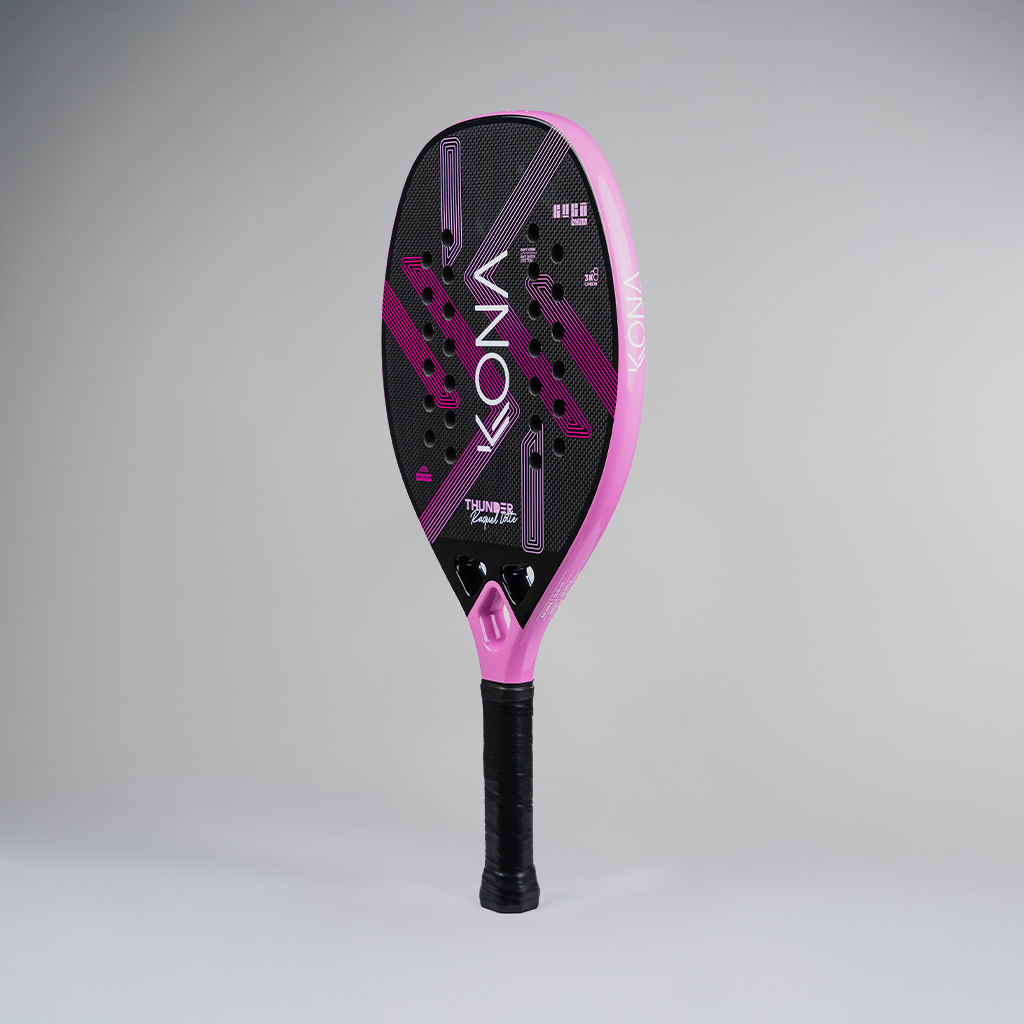 Raquete Beach Tennis Thunder Pink 2025 - Raquel Iotte