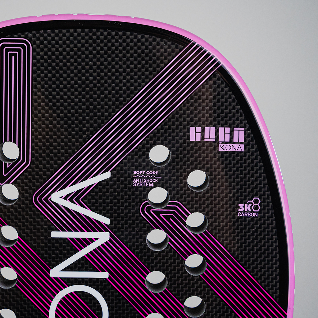 Raquete Beach Tennis Thunder Pink 2025 - Raquel Iotte
