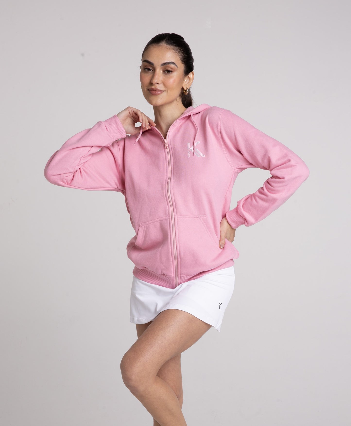 Moletom Fem Rosa