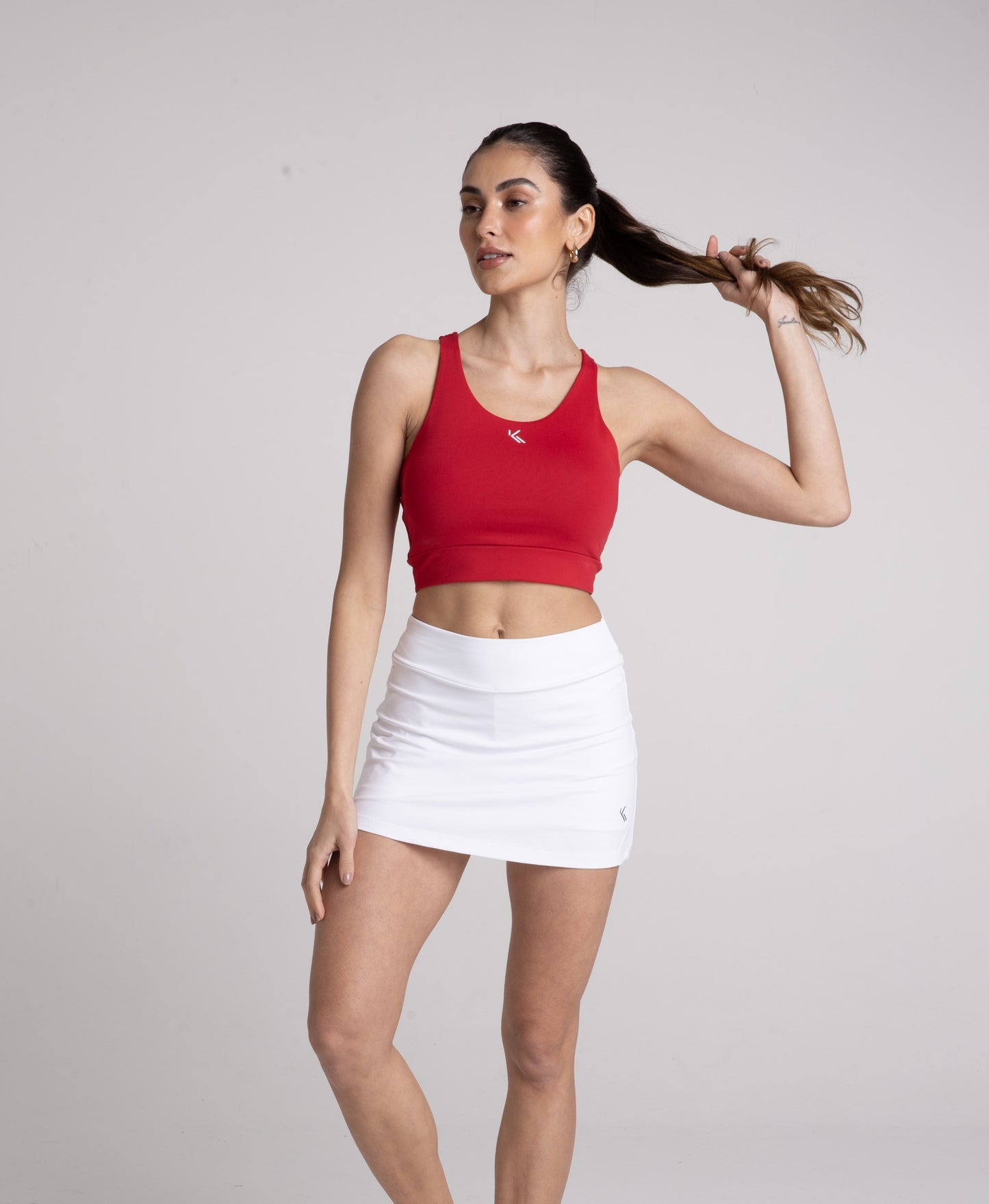 Top Cropped K Vermelho
