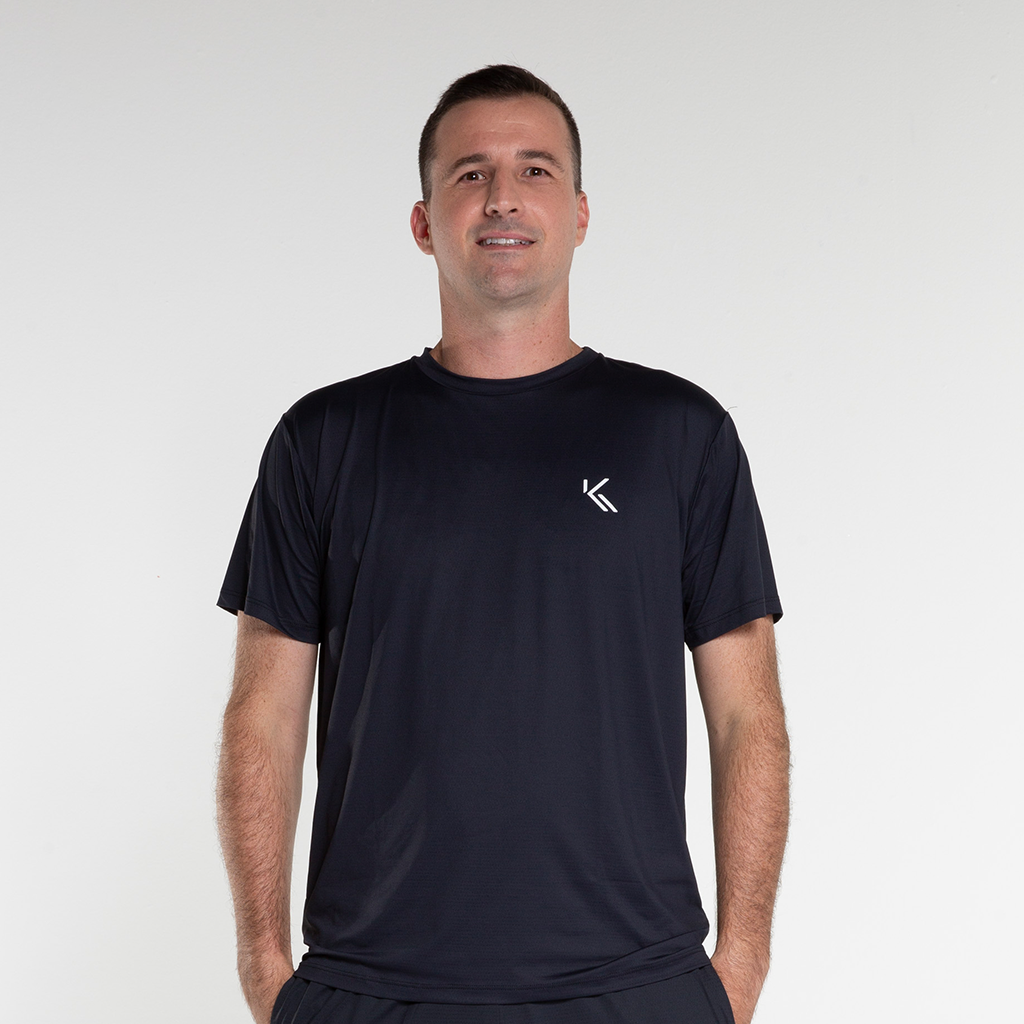 Camiseta Poliamida Masc Basic Preta 24