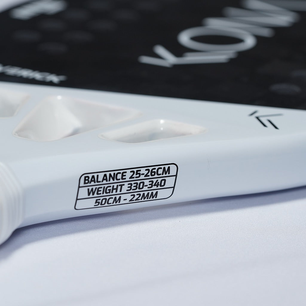 Raquete de Beach Tennis Kona Maverick White 2023