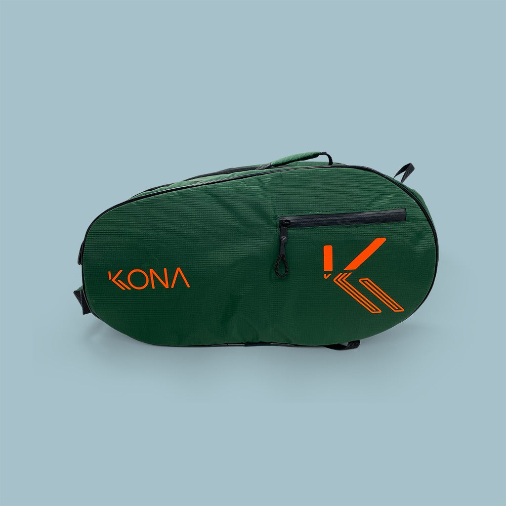 Raqueteira KONA BASIC PLUS - Verde/Laranja