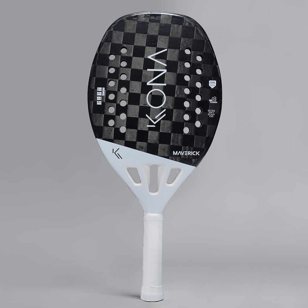 Raquete de Beach Tennis Kona Maverick White 2023