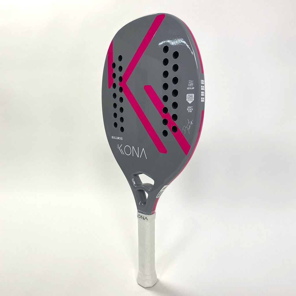 Raquete de Beach Tennis Kona Bulldog Silver 2023