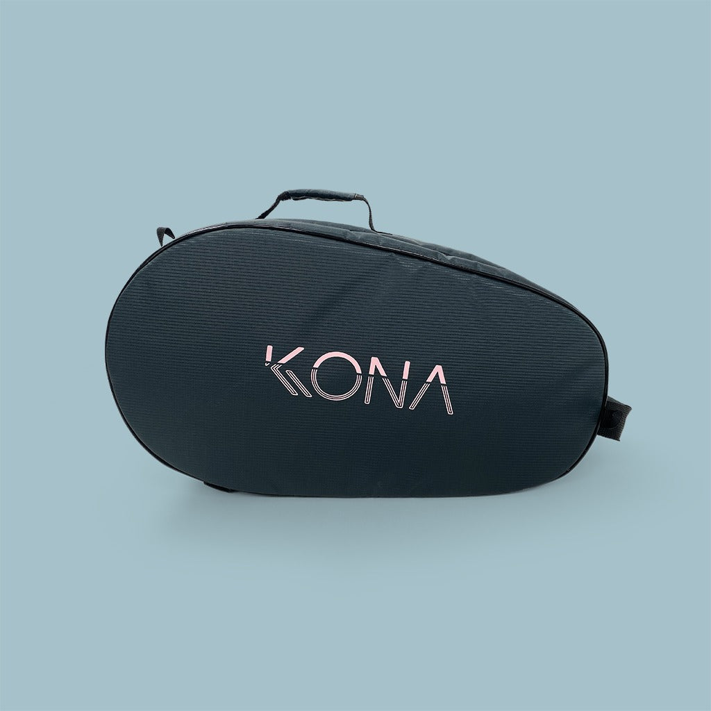 Raqueteira KONA BASIC PLUS - Chumbo/Rosa