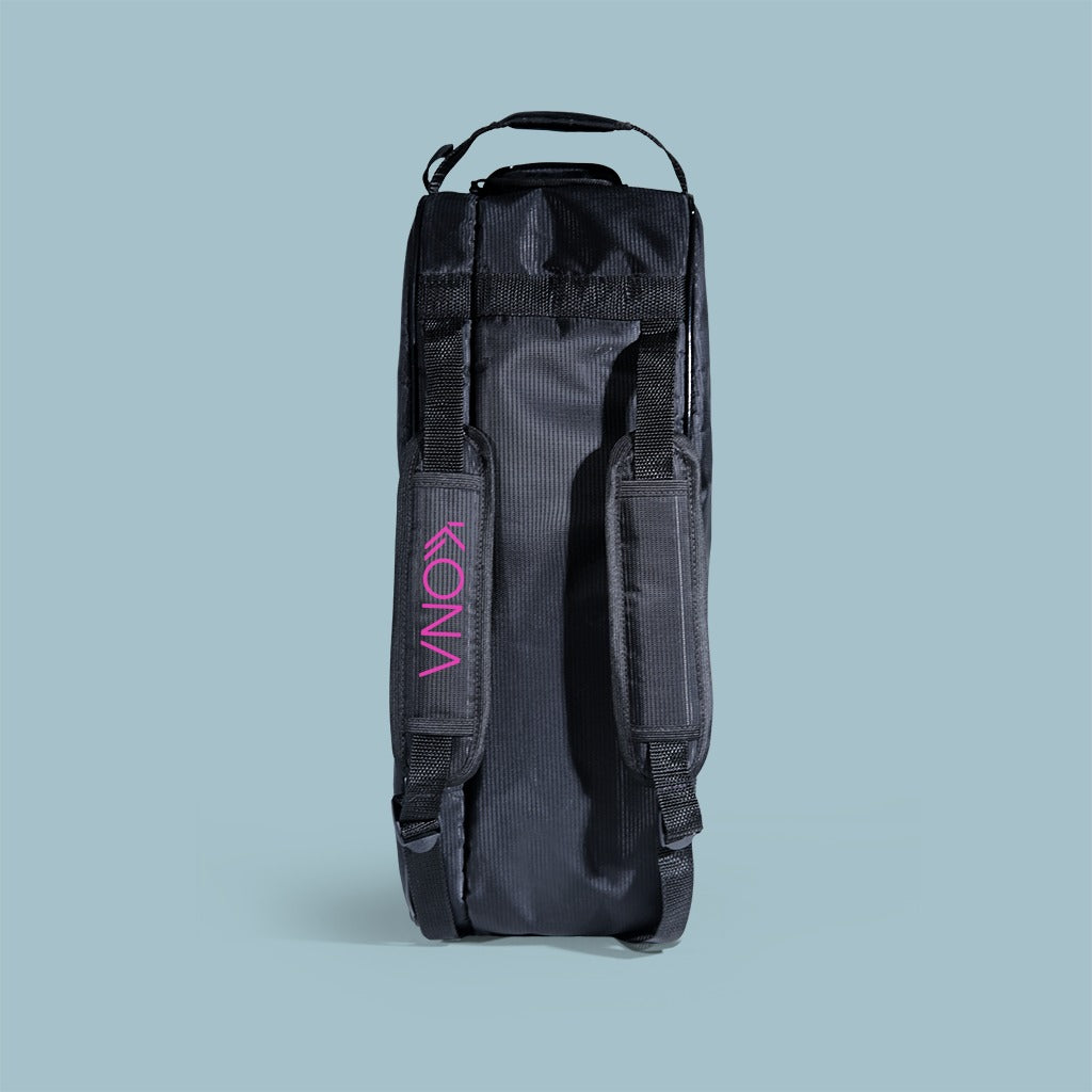 Raqueteira KONA BASIC PLUS - Preto/Rosa