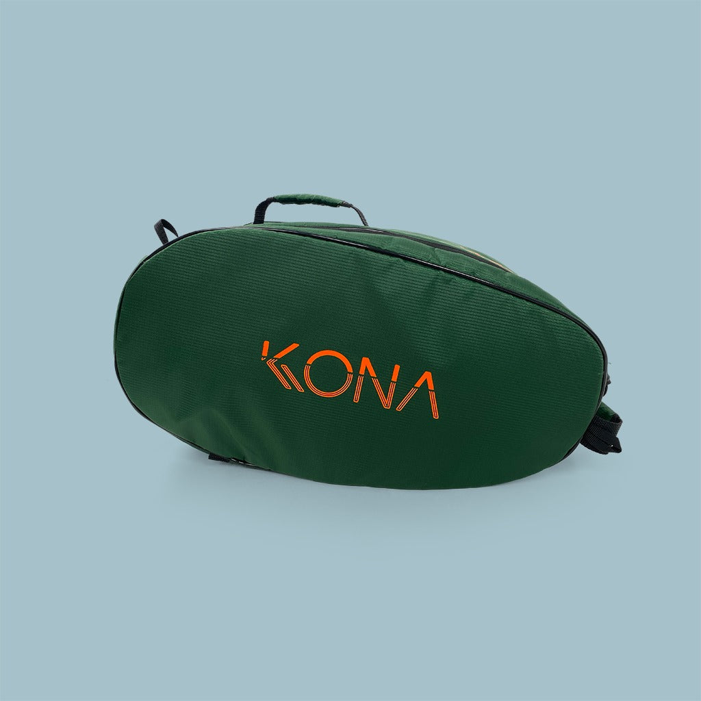 Raqueteira KONA BASIC PLUS - Verde/Laranja