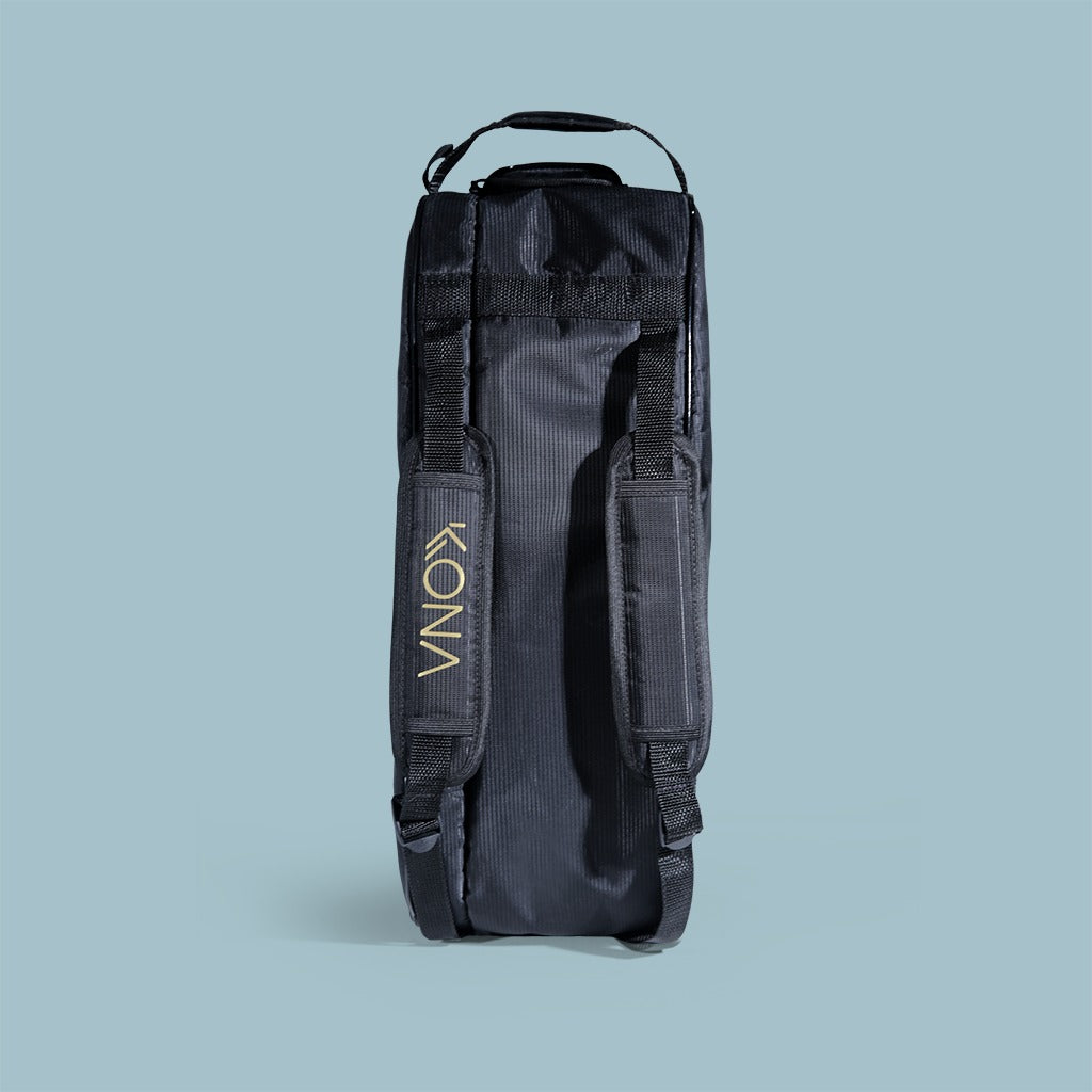 Raqueteira KONA BASIC PLUS - Preto/Dourado