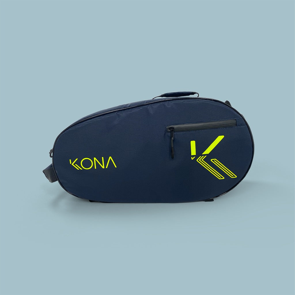 Raqueteira KONA BASIC PLUS - Marinho/Amarelo