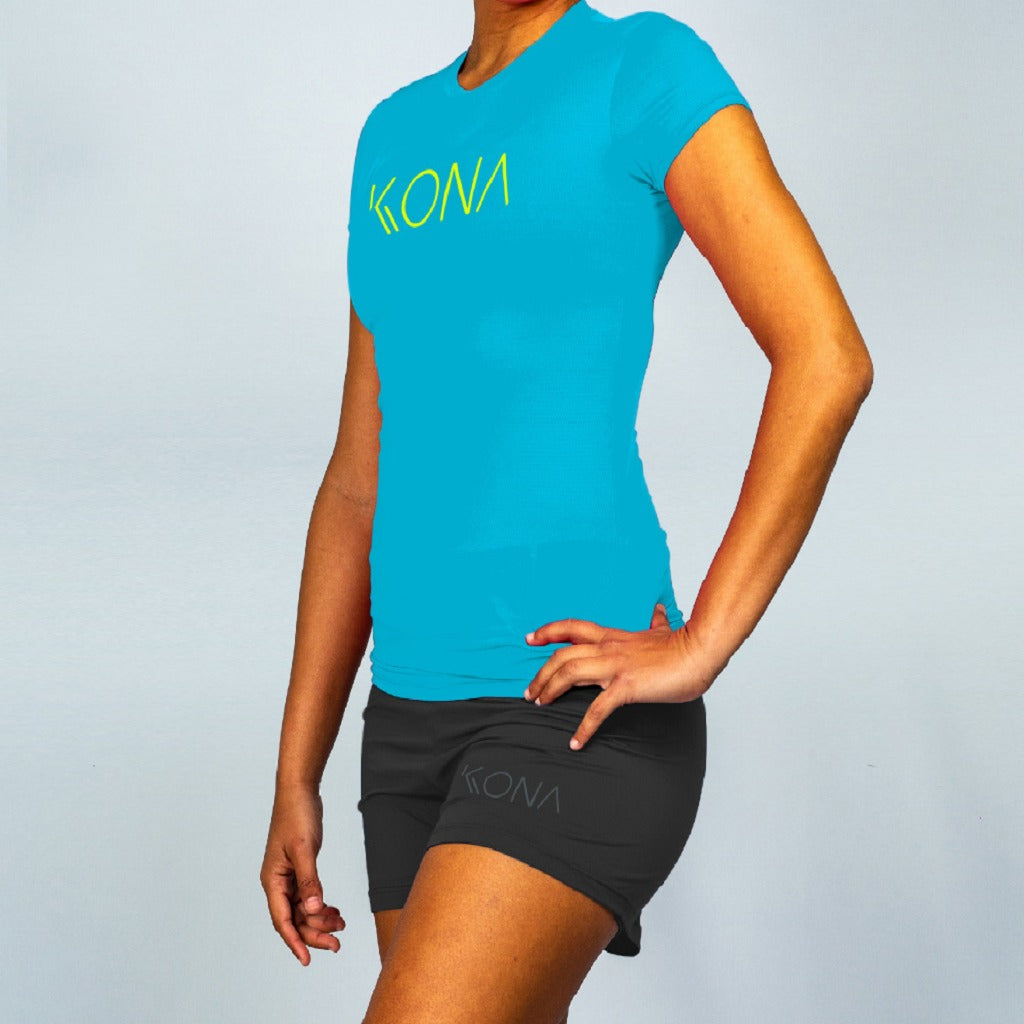 Camiseta Esportiva Feminina Manga Curta Kolors Lazy