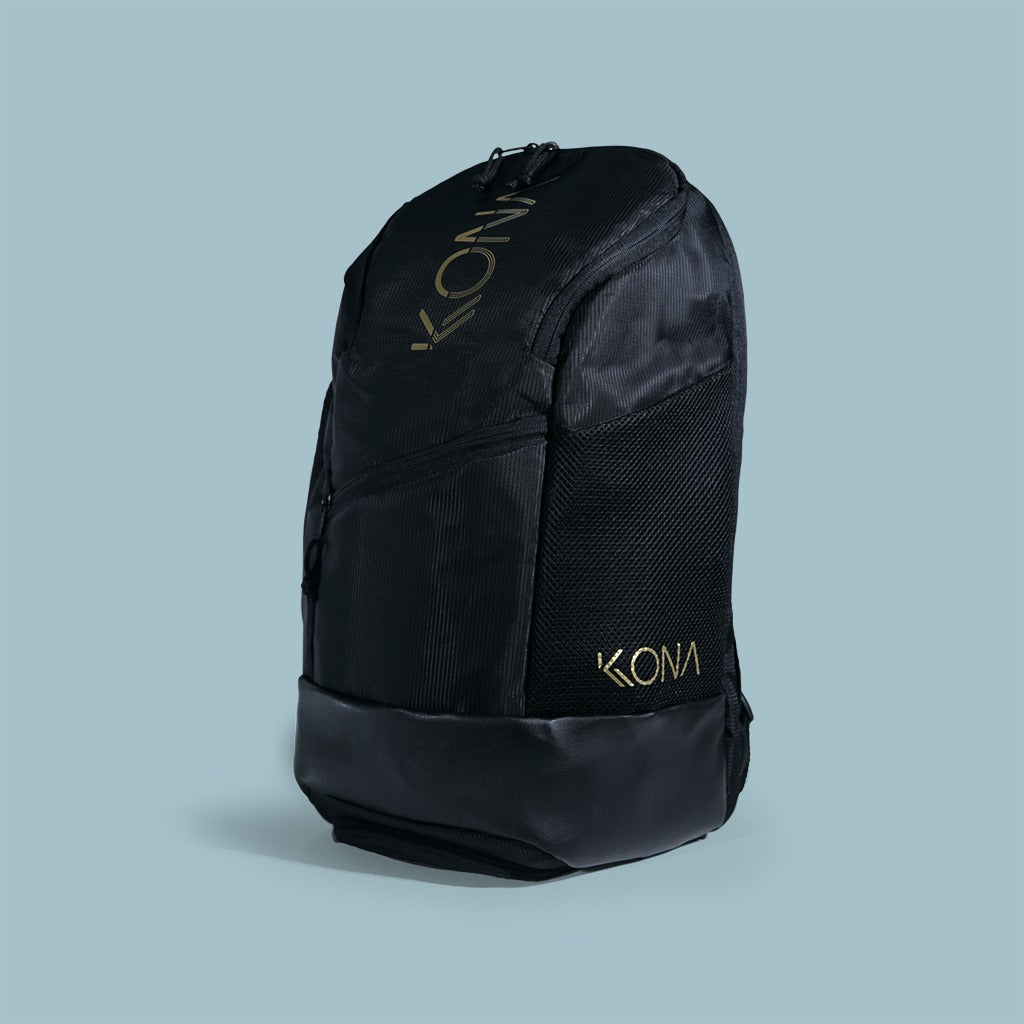 Mochila KONA PLUS Preto/Dourado