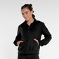 Moletom Cropped Fem Preto