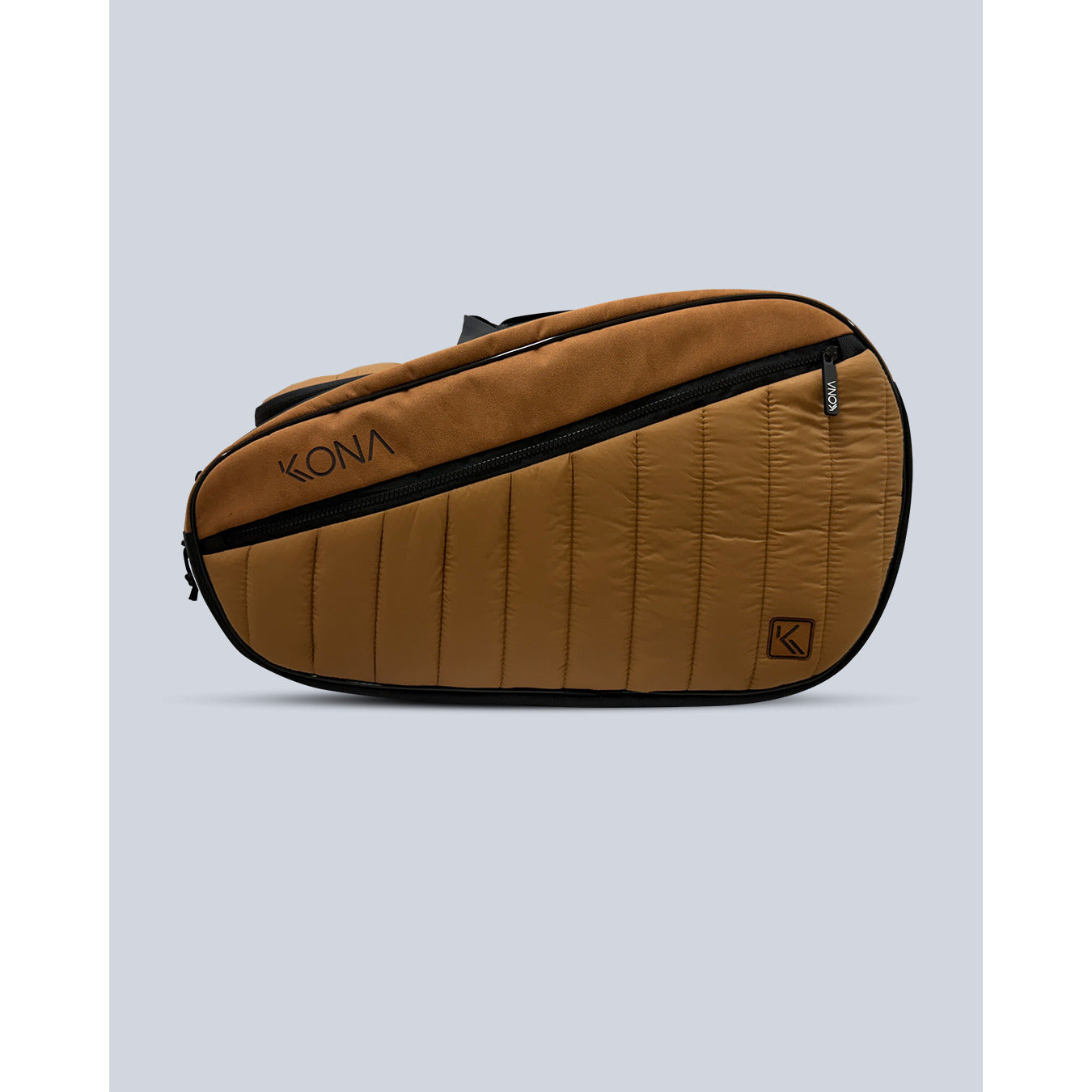 Raqueteira Média Puffer - Caramelo