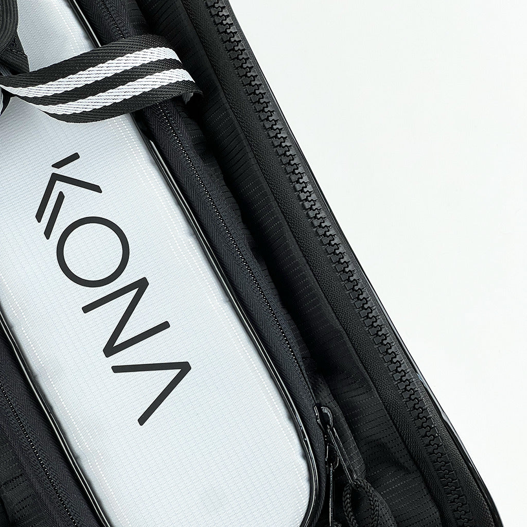 Raqueteira Basic Média Branco/Preto