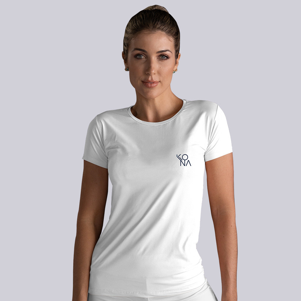 CAMISETA FEM BASIC25 BRANCA