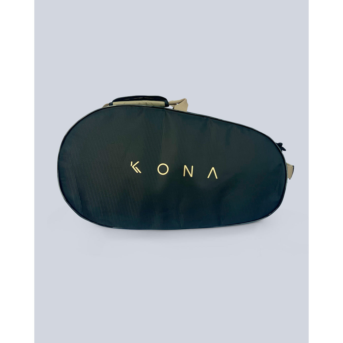 Raqueteira Basic Média Next Collection - Preta/Dourado – Kona