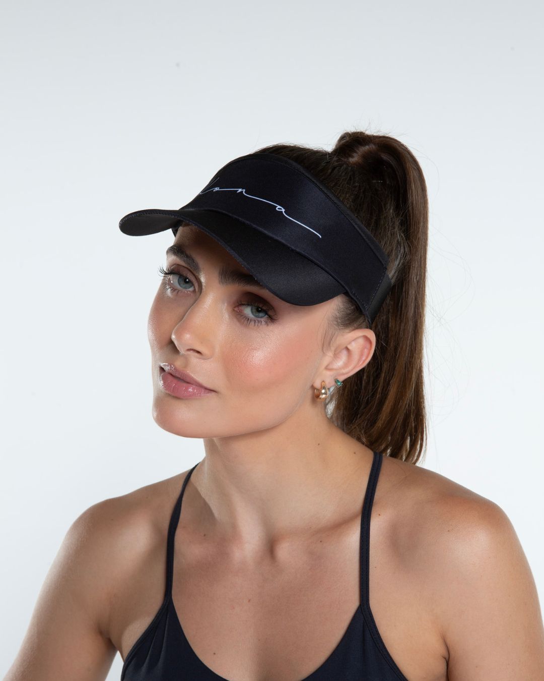 Viseira Beach Tennis Basic Preta