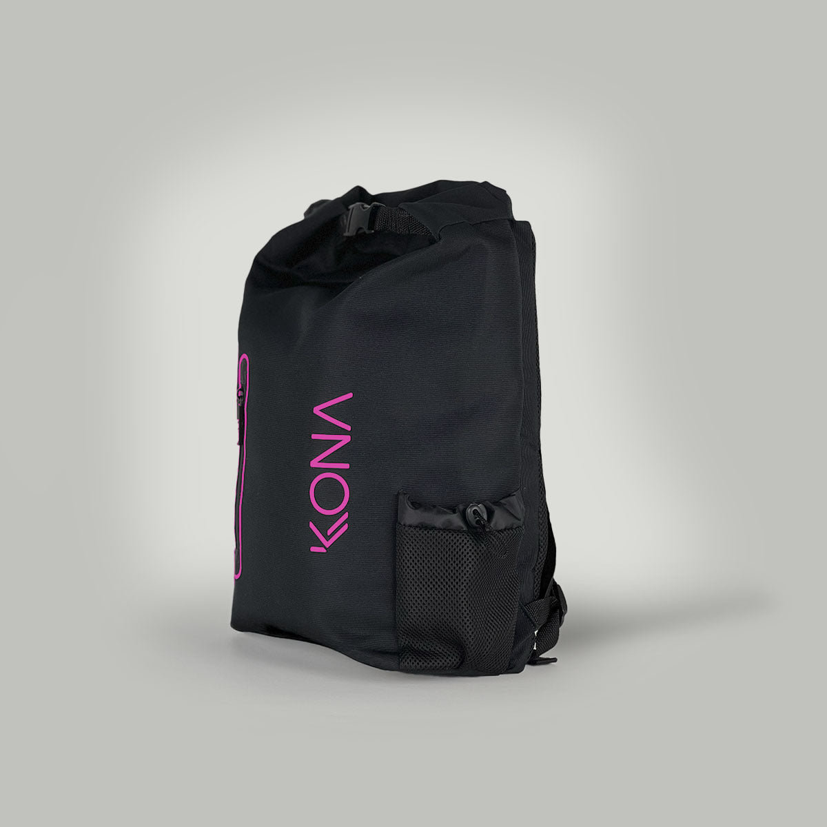 Mochila Kona Flex Preto/Rosa