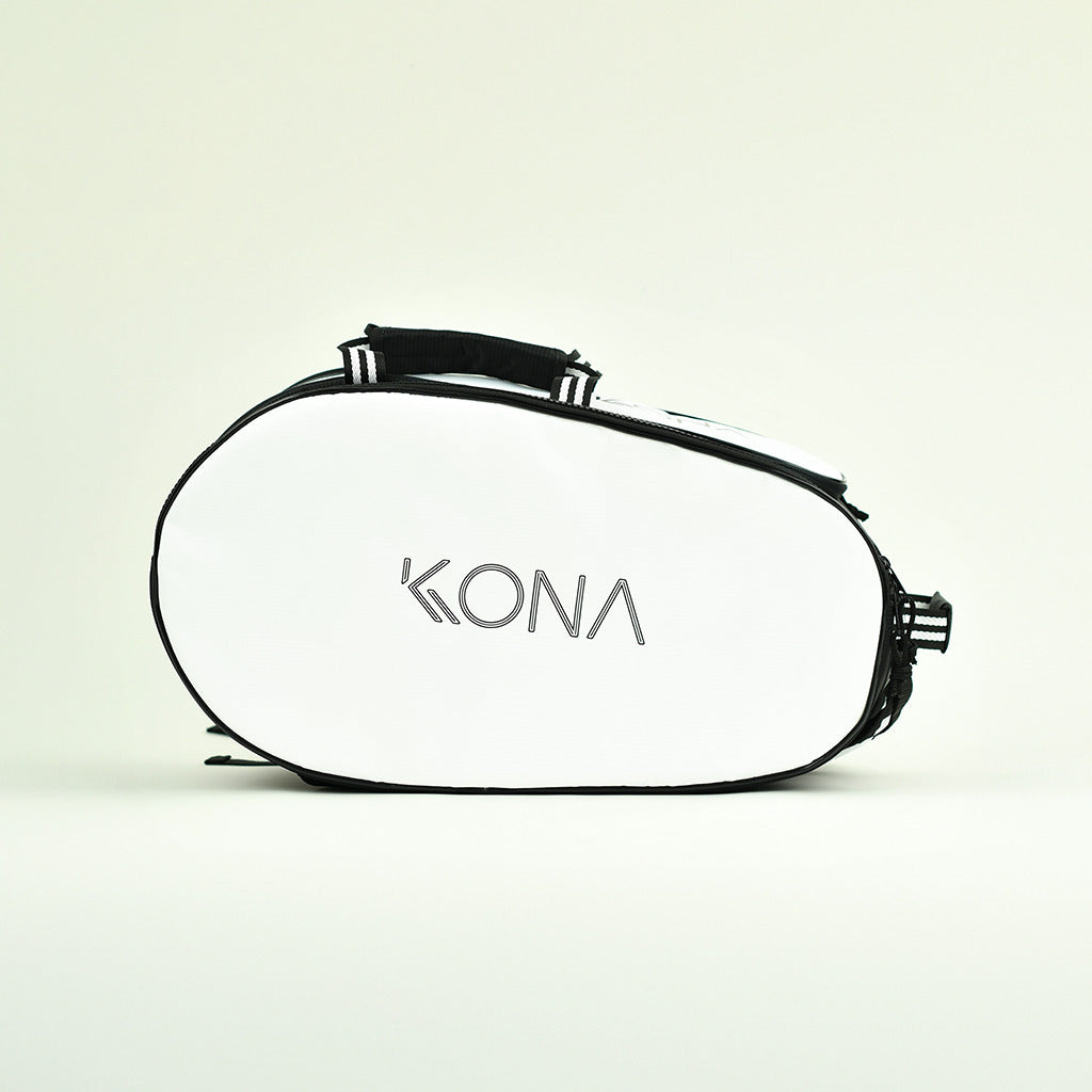 Raqueteira Basic Média Branco/Preto