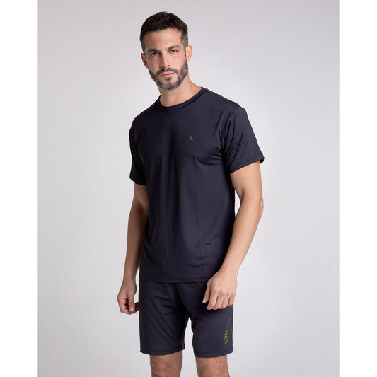 Camiseta Masc Kolors Preta