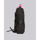 Mochila Puffer Preta/Rosa