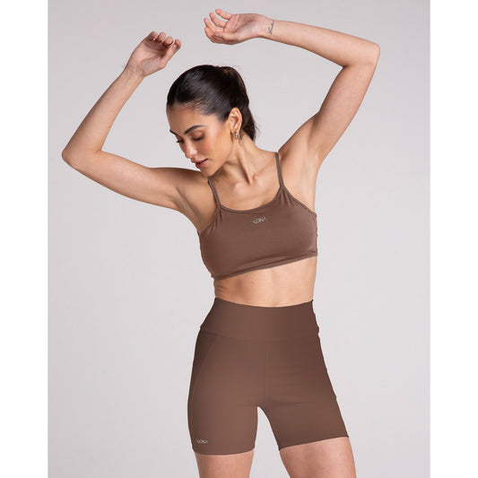 Bermuda Ciclista Marrone