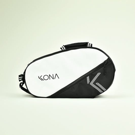 Raqueteira Basic Média Branco/Preto