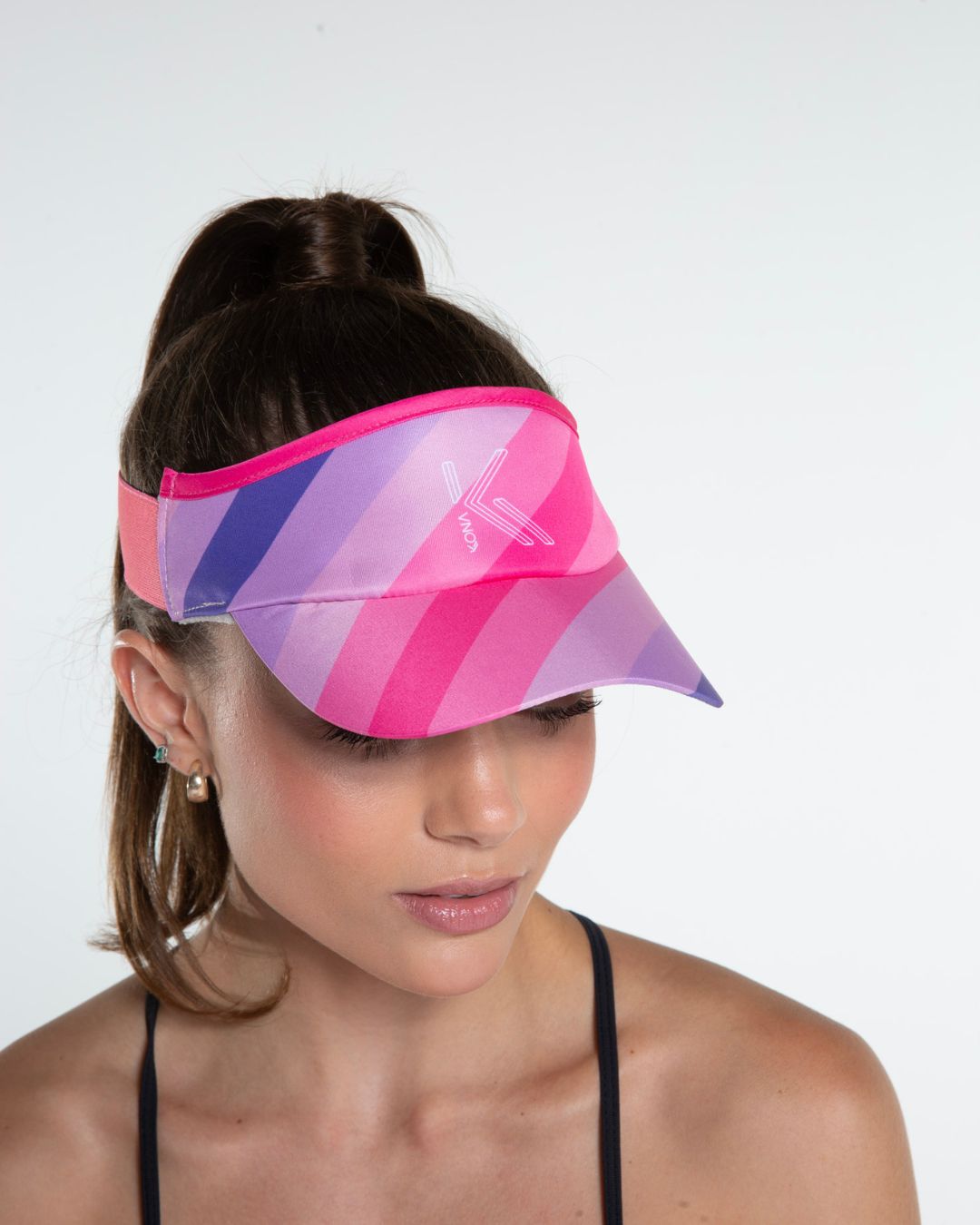 Viseira Beach Tennis Team Sunset Rosa