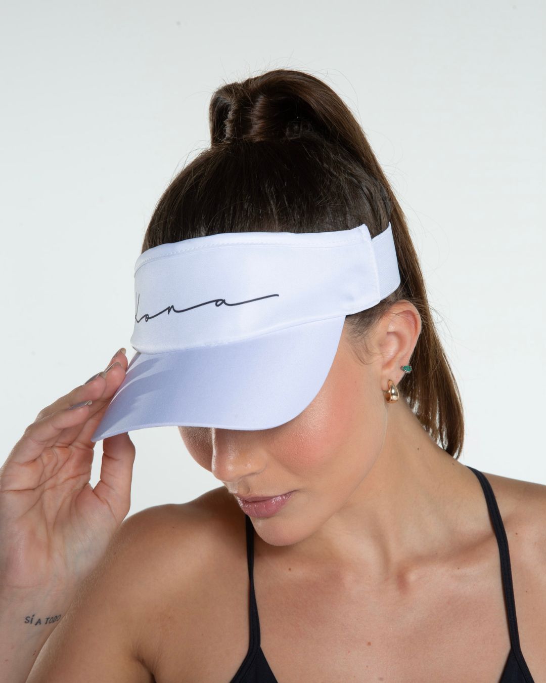 Viseira Beach Tennis Basic Branca