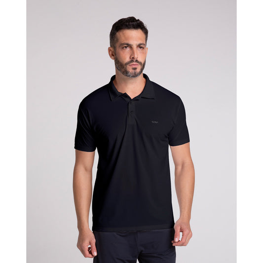 Camisa Masc Polo Smash Preta