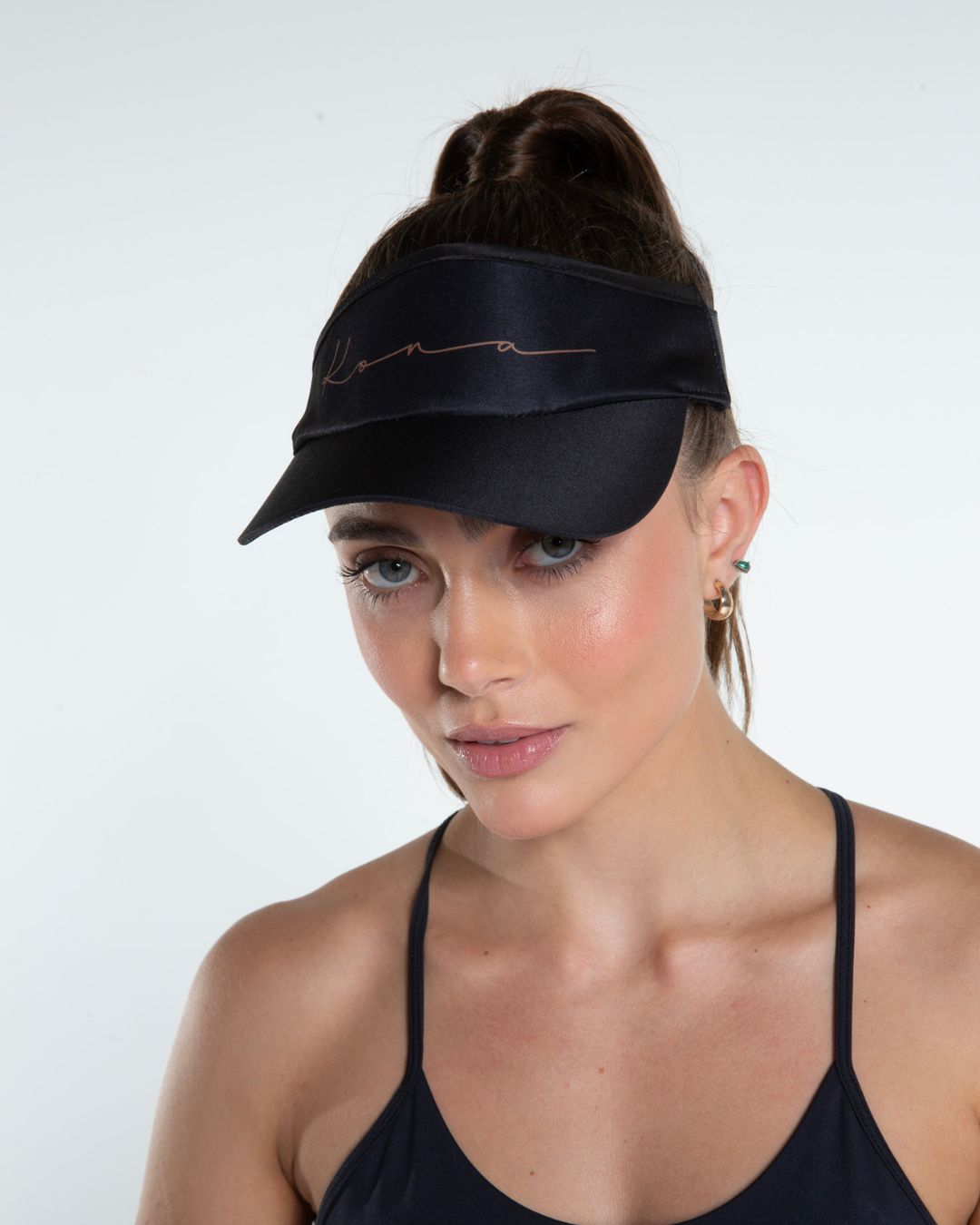 Viseira Beach Tennis Kolors Preta