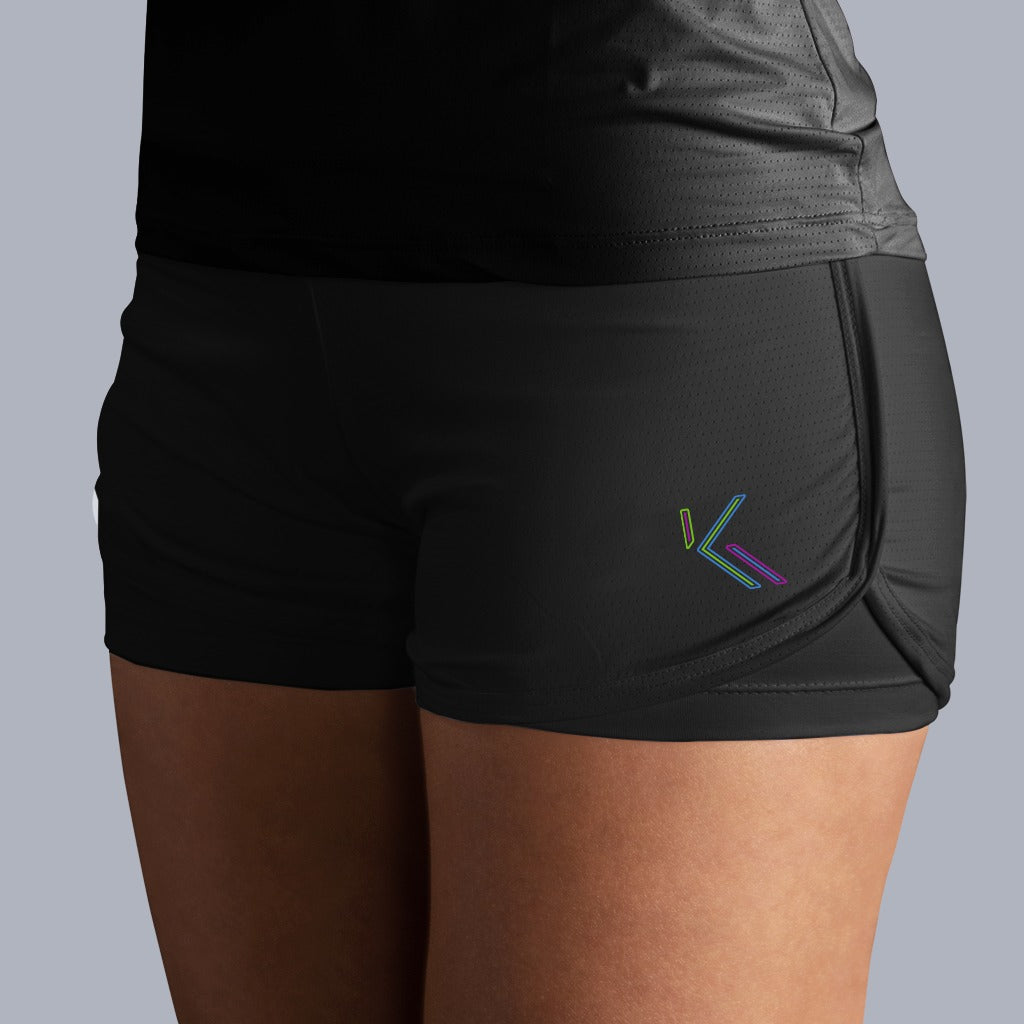 SHORT DE BEACH TENNIS KOLORS PRETO FEM