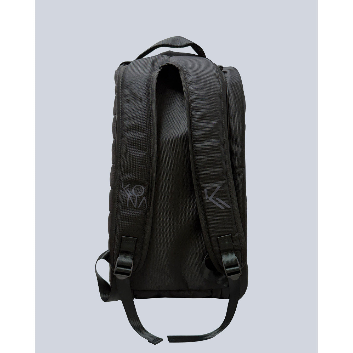 Raqueteira Média Puffer - Preto/Chumbo