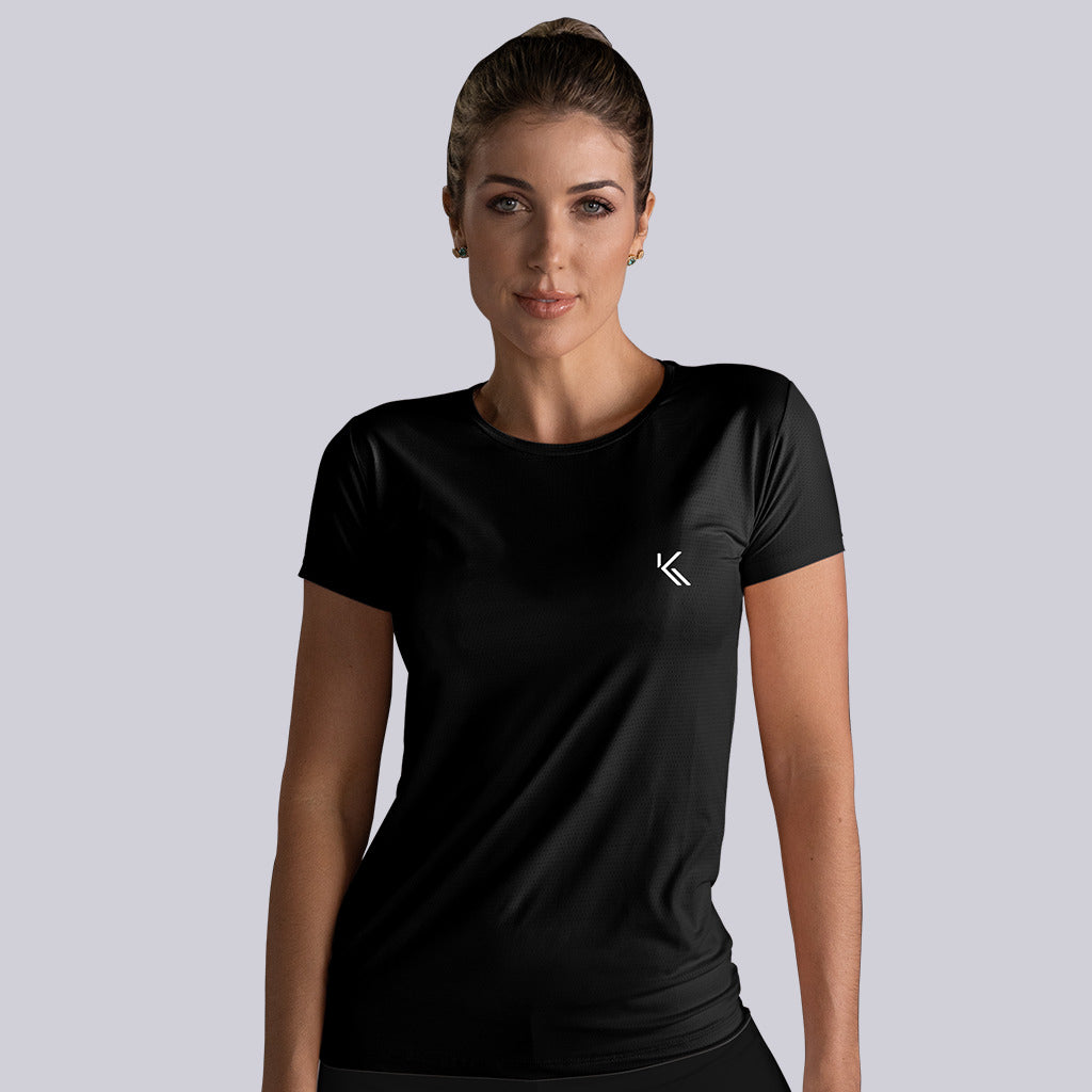 CAMISETA FEM BASIC25 PRETA