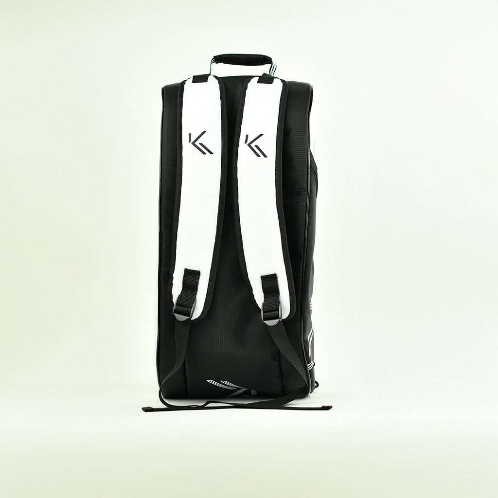 Raqueteira Basic Média Branco/Preto