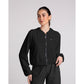 Casaco Cropped Valley Fem Preto