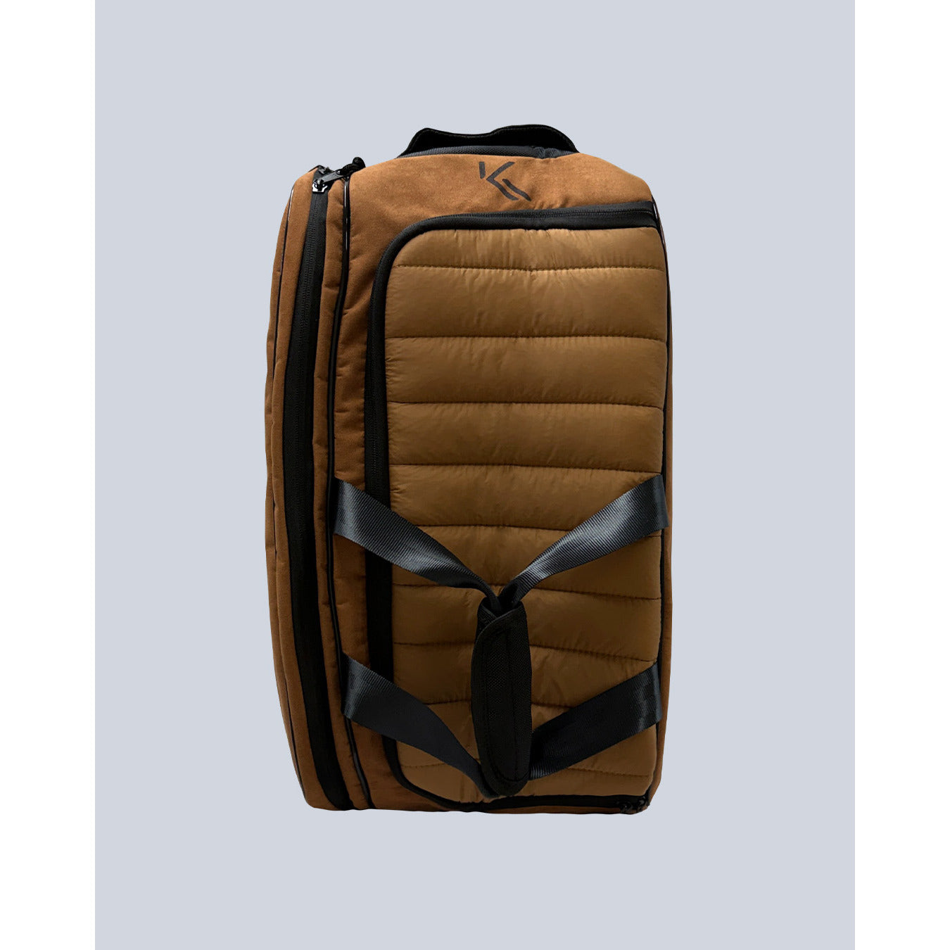 Raqueteira Média Puffer - Caramelo