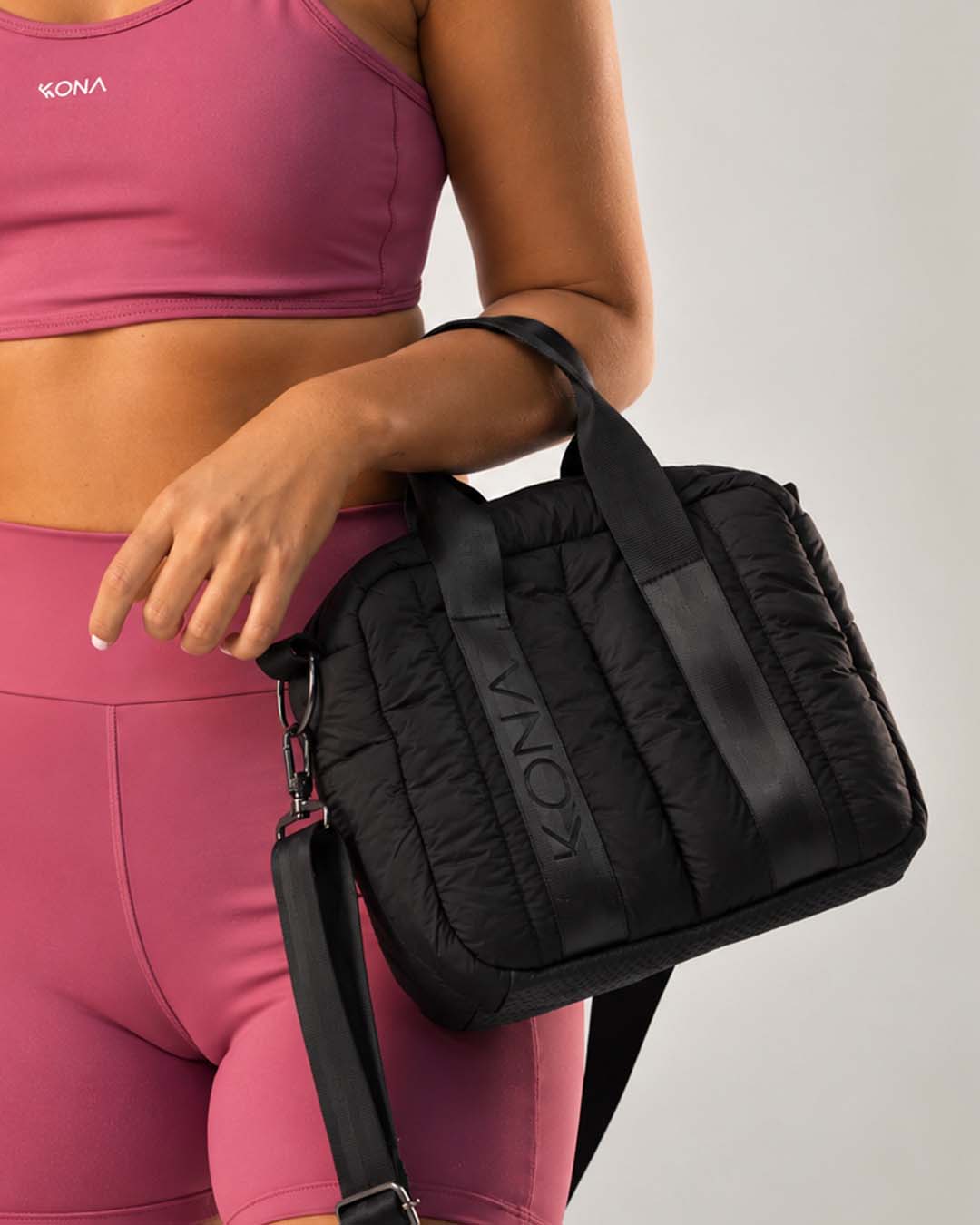 Bolsa Puffer P KONA - Preta