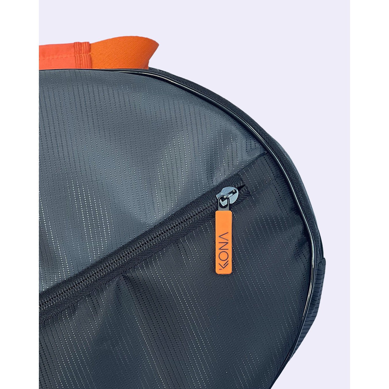 Raqueteira Média Next Collection - Chumbo/Laranja