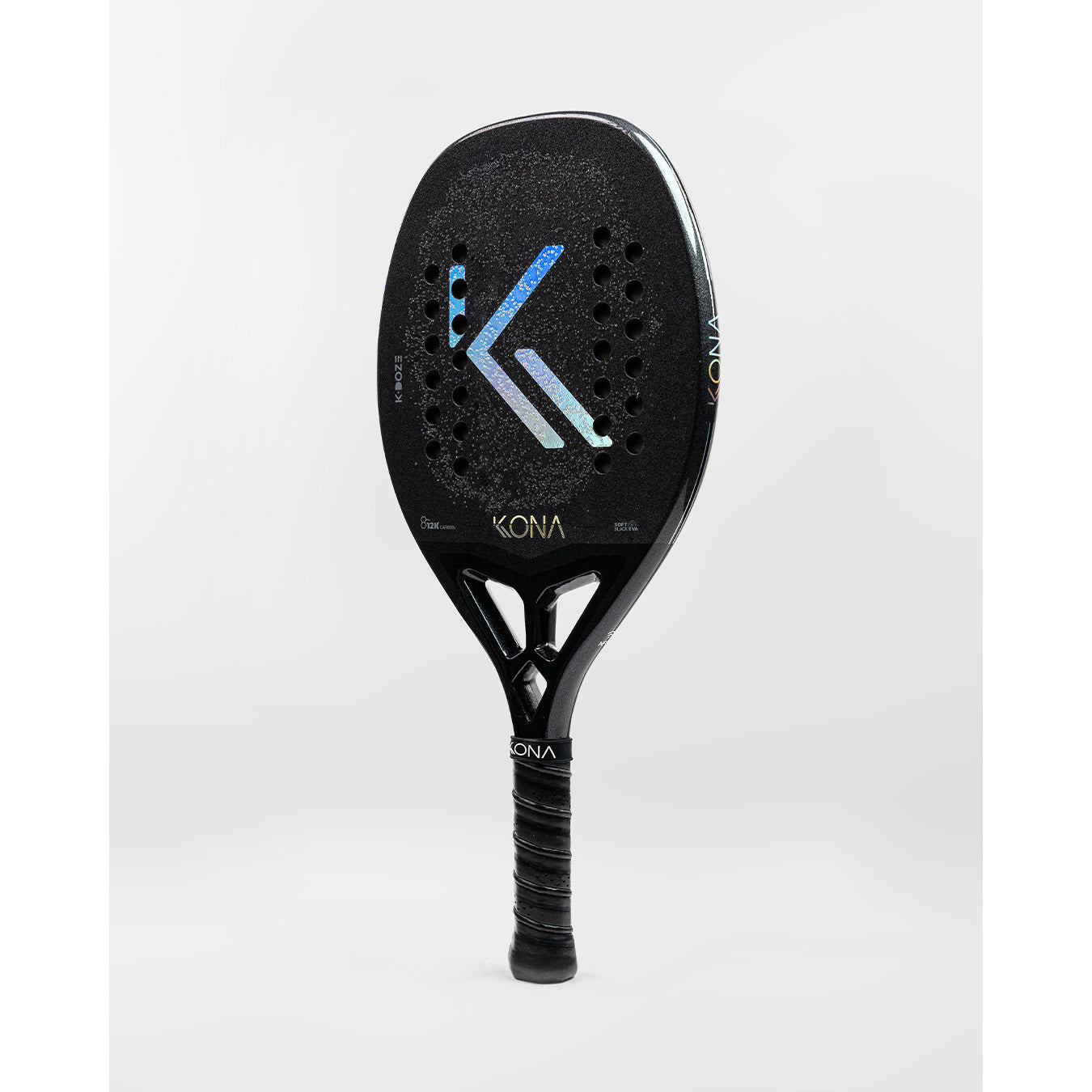 Raquete de Beach Tennis - K-Doze Black 2026 – Kona Beach Tennis