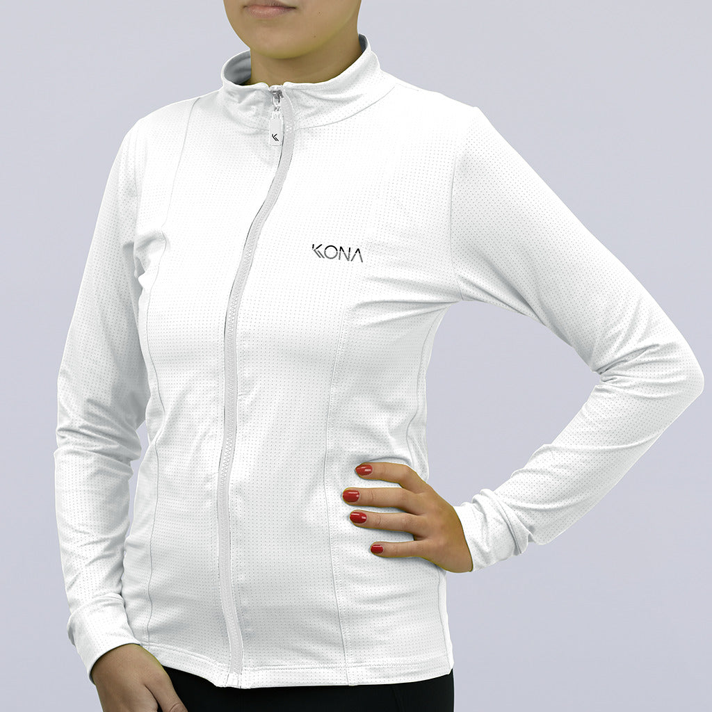 CASACO FEM BASIC25 BRANCO