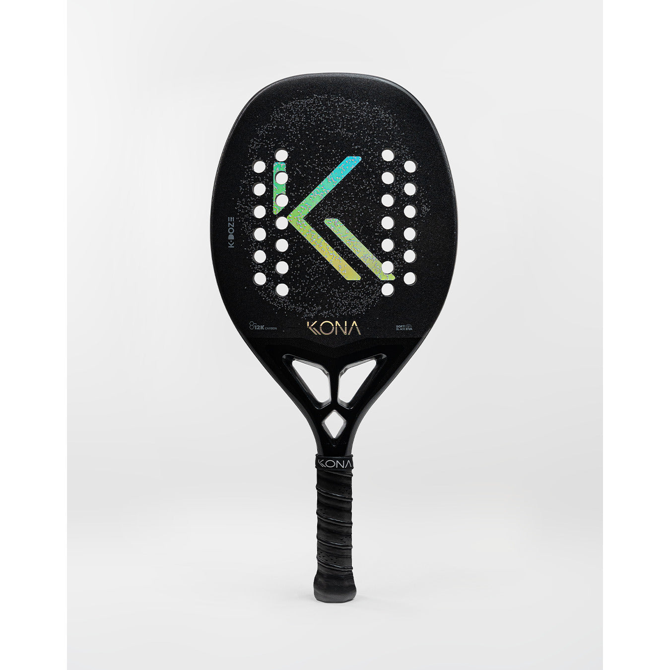 Raquete de Beach Tennis - K-Doze Black 2026