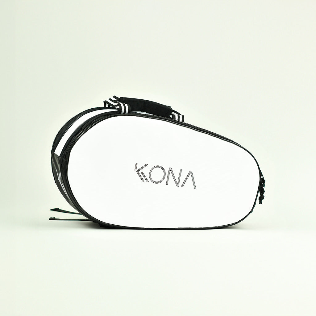 Raqueteira Basic Média Branco/Preto