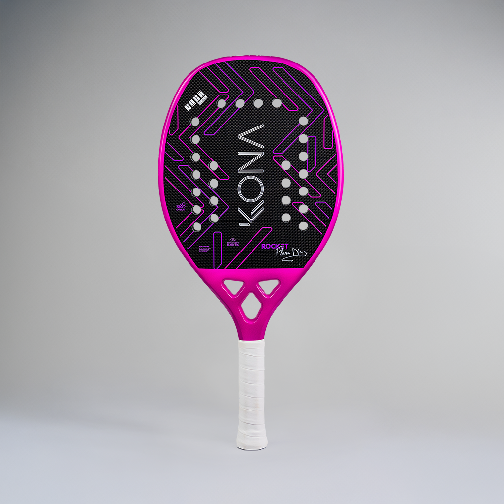 Raquete Beach Tennis Rocket Pink 2025 - Flávia Muniz